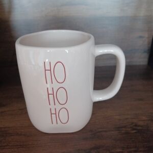 Rae Dunn HO HO HO Christmas Holiday Festive Gift Coffee Mug Cup